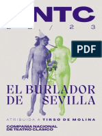 Programa El Burlador de Sevilla