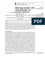 2001 Barros Et Al - Tension Stiffening Model With Increasing Damage For Reinforced Concrete