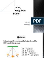 Getaran, Gelombang, Dan Bunyi