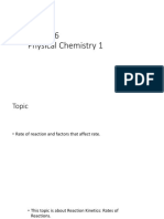 Che 156 - Chemical Kinetics Unit 1-6 Merged