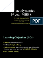 Pharmacodynamics 1st Year MBBS