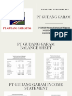Financial Performance PT. Gudang Garam TBK
