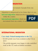 Population Migration