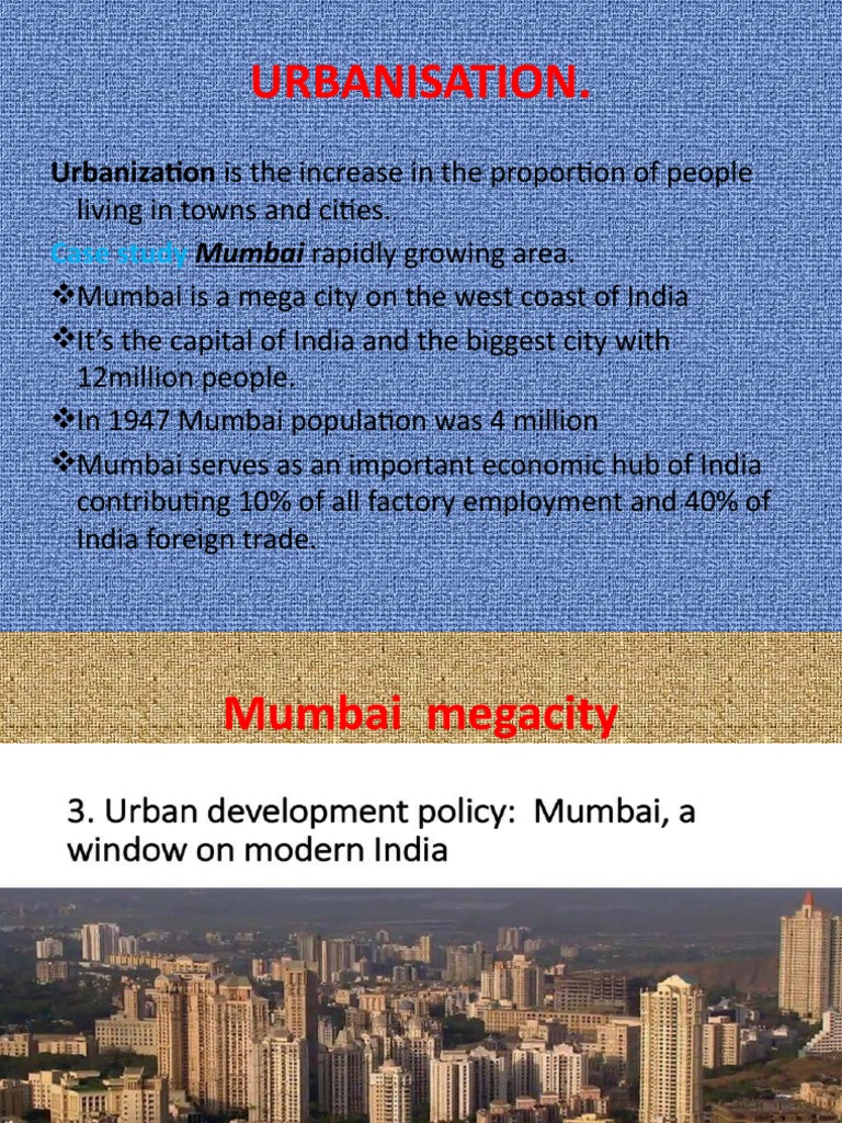 Urbanization And Slum Formation – YTEX