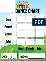 Daily Attendance Chart