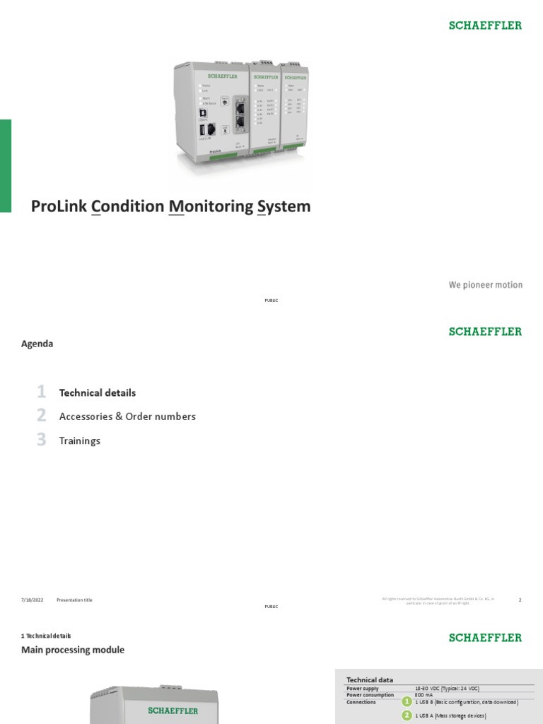 Prolink Cms Technical Presentation en | PDF | Power Supply | Usb