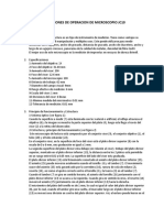 Instrucciones de Operacion de Microscopio JC10