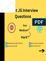 React JS Interview Questions 1691870520