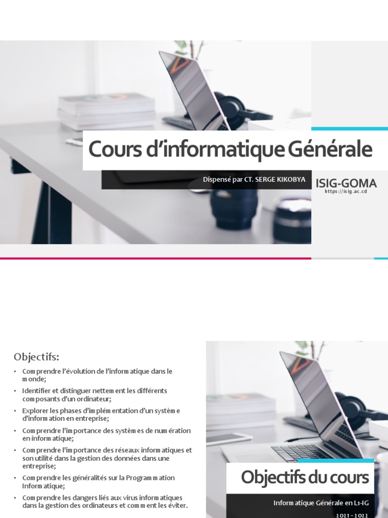 Introduction à l'informatique générale | PDF | Informatique | Système d ...