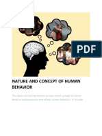 Nature and Concept of Human Behavior