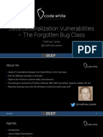Java Deserialization Vulnerabilites The Forgotten Bug Class Redacted v1