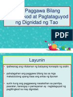 Week 3 - Paggawa