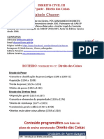 Direito Civil III - 1a Parte - Direito Das Coisas - UA 5 - Chacon - 2021 .