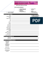 The Rancher Application Letter Template