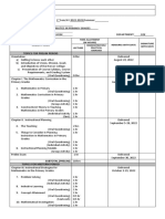 Course Outline Teaching Mathematics in Primary