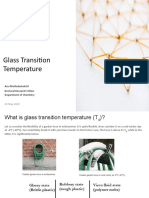 Glass Transition Temperature