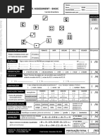 MoCA Test Portuguese - Versãoalternativa1 | PDF