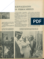 1948 La Nacionalización de Los Ferrocarriles