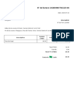 Ride Invoice From Bolt