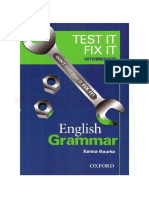 Test It Fix It - English Grammar - Intermediate SMALL