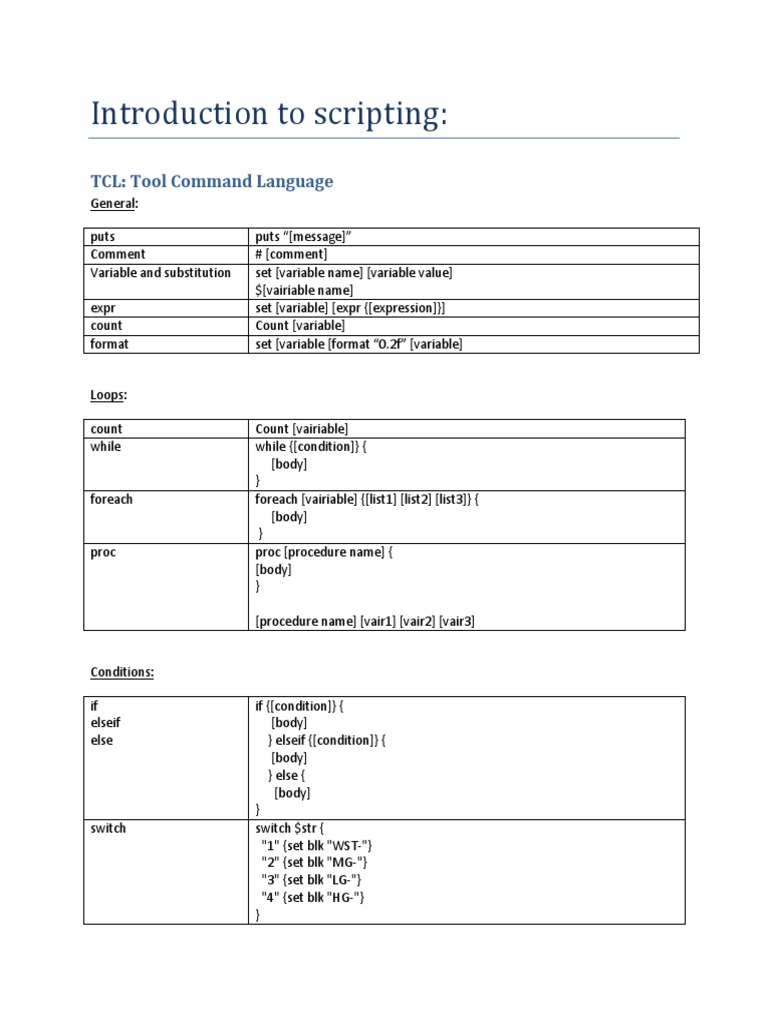 Introduction To Scripting | PDF | Software | Computer Science