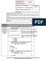 Evaluacion Diagnostica 3ro Bgu Matemáticas Nee