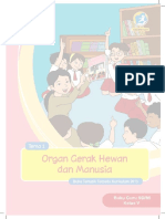 BG 5 Tema 1 - Organ Gerak Hewan dan Manusia