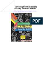 Integrated Marketing Communications 4th Edition Chitty Solutions Manual