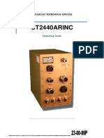 CT2440ARINC: Broadcast Microwave Services