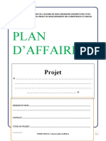 Plan D'affaires