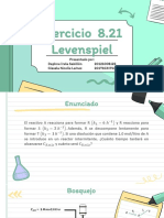 Ejercicio 8.21 Levenspiel