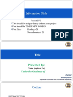 Second Review PPT Template