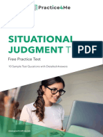 Free Situational Judgment Test Practice