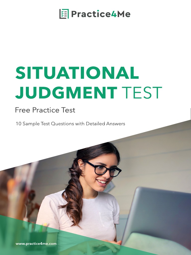 Free Situational Judgment Test Practice PDF