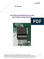 PRD-05653 Soldering Recommendations For Wolfspeed Power Devices