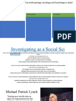 L2 Investigating As A Social Scientist