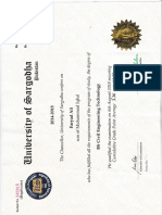 Degree 1st Page