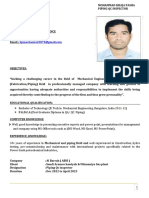 CV of Khaja Pasha - QC Piping Inspector