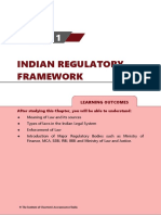 Indian Regulatory Framework