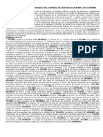 Términos y Condiciones Generales Contrato de Servicio Internet (Consumo) 17-10-13 Aprobado Por CONATEL