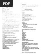 Nutrition Introduction - Notes