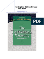 Law of Marketing 2nd Edition Oswald Test Bank