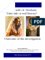 Sarah Wife of Abraham Fairy Tale or History