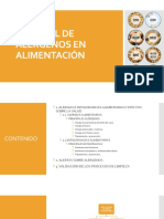 Control de Alergenos en Alimentación