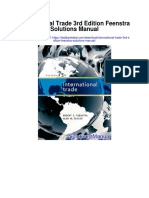 International Trade 3rd Edition Feenstra Solutions Manual