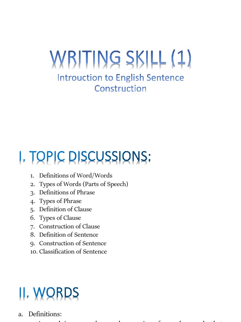 writing-skill-1-introduction-to-english-sentence-construction-pdf