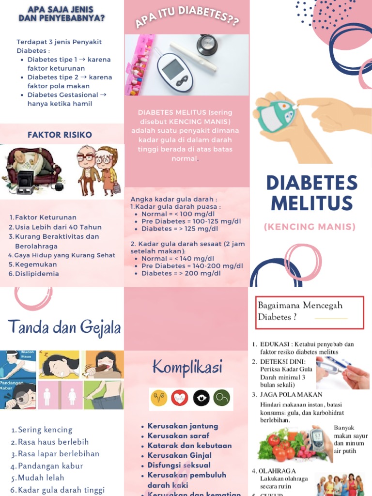 Leaflet diabetes melitus pdf