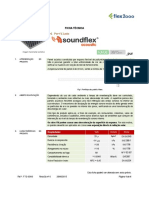 Ficha Técnica - Painel Espuma Acústica Soundflex Acoustic WAVE 30 - 15