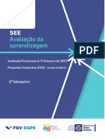 3º BI - FAQ - Avaliações Bimestrais 2023