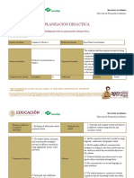 Planeación Productive Communication in English